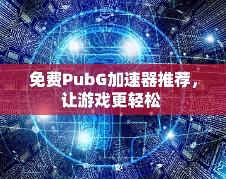 免费PubG加速器推荐，让游戏更轻松 