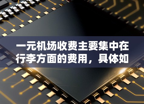 一元机场收费主要集中在行李方面的费用，具体如下