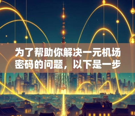 为了帮助你解决一元机场密码的问题，以下是一步步的解决方案