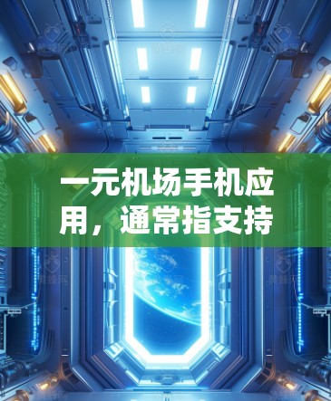一元机场手机应用，通常指支持移动支付和优惠券功能的设备，这些应用为机场用户提供了便捷的支付和优惠服务。以下是一些常用的类型和优势