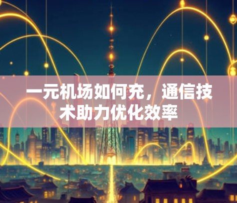 一元机场如何充，通信技术助力优化效率