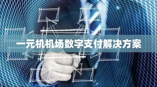 一元机机场数字支付解决方案
