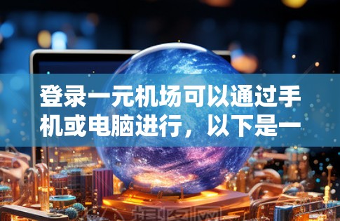登录一元机场可以通过手机或电脑进行，以下是一步步的操作指南