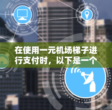 在使用一元机场梯子进行支付时，以下是一个详细的步骤指南，帮助您顺利完成操作