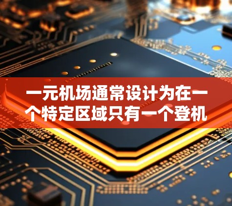 一元机场通常设计为在一个特定区域只有一个登机口，旨在提供一个更简洁和高效的登机和起飞体验。然而，尽管一元机场可能在运行时受到一定的管理，但仍可能存在一些限制和挑战。以下是对一元机场使用的一些关键点