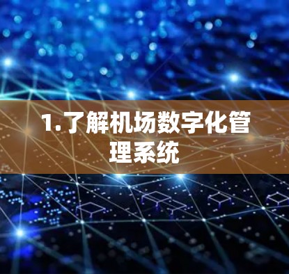 1.了解机场数字化管理系统