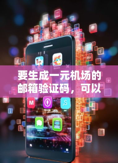 要生成一元机场的邮箱验证码，可以按照以下步骤进行
