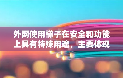 外网使用梯子在安全和功能上具有特殊用途，主要体现在以下几个方面