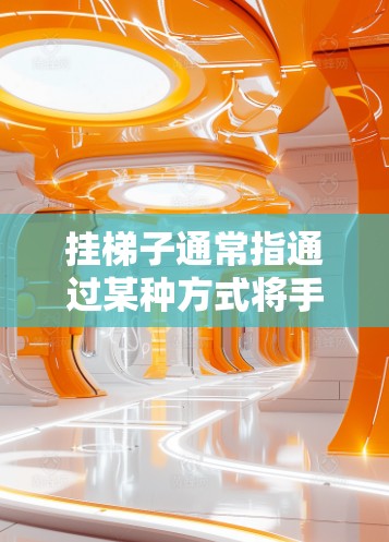 挂梯子通常指通过某种方式将手机连接到网络上，具体步骤如下