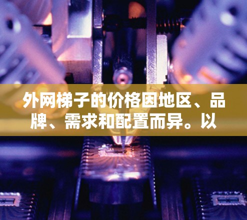外网梯子的价格因地区、品牌、需求和配置而异。以下是一些常见的外网梯子价格范围