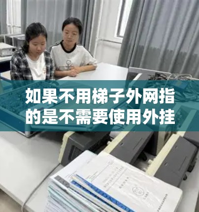 如果不用梯子外网指的是不需要使用外挂梯子（外网梯子）那么以下是一些可能的解决方案