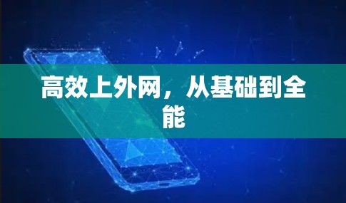 高效上外网，从基础到全能