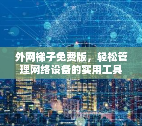 外网梯子免费版，轻松管理网络设备的实用工具