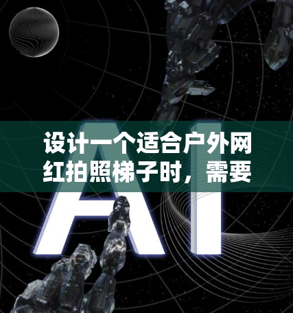 设计一个适合户外网红拍照梯子时，需要考虑游客的兴趣、设备的实用性和环保性。以下是一个详细的方案，涵盖设计、功能和适用场景