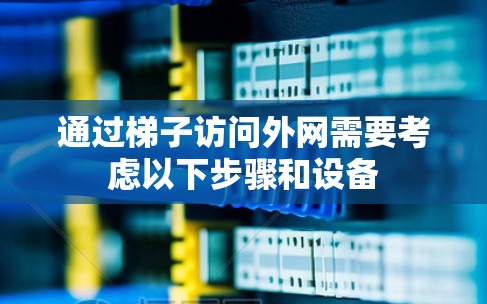 通过梯子访问外网需要考虑以下步骤和设备