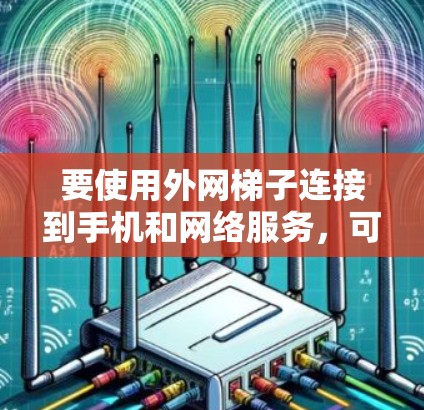 要使用外网梯子连接到手机和网络服务，可以按照以下步骤进行