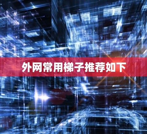 外网常用梯子推荐如下