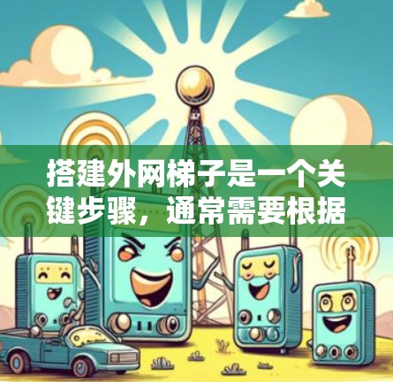 搭建外网梯子是一个关键步骤，通常需要根据家庭的具体情况（例如户主的地点、网线的类型、网速和连接方式等）来制定最佳的搭建方案。以下是一些常见的外网梯子搭建步骤和图示，供参考