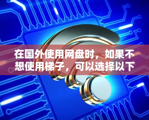 在国外使用网盘时，如果不想使用梯子，可以选择以下设备来替代梯子，以确保安全和高效连接