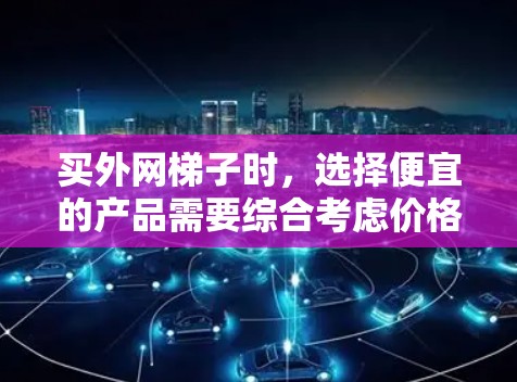 买外网梯子时，选择便宜的产品需要综合考虑价格、质量、售后服务等多方面因素。以下是一些实用的建议，帮助你找到经济实惠的外网梯子