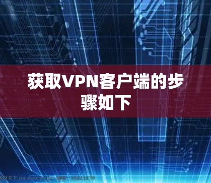 获取VPN客户端的步骤如下