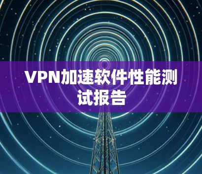 VPN加速软件性能测试报告