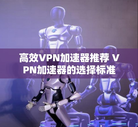 高效VPN加速器推荐 VPN加速器的选择标准