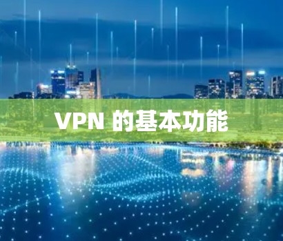 VPN 的基本功能