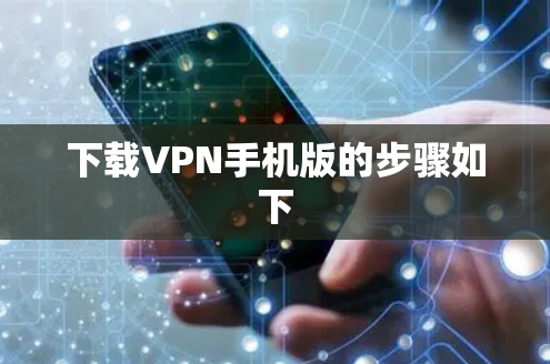 下载VPN手机版的步骤如下