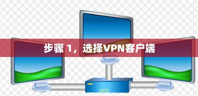 步骤 1，选择VPN客户端