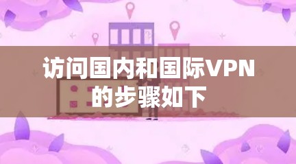 访问国内和国际VPN的步骤如下
