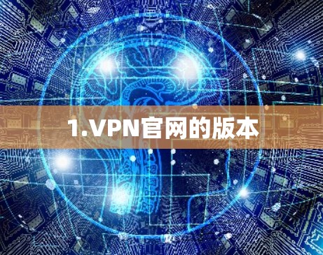 1.VPN官网的版本