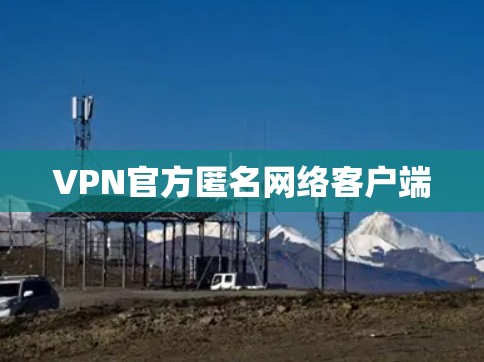 VPN官方匿名网络客户端