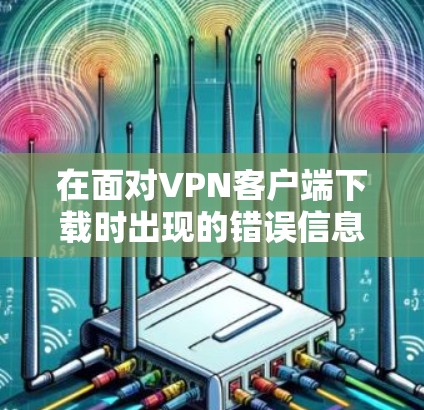 在面对VPN客户端下载时出现的错误信息时，建议采取以下步骤以解决问题