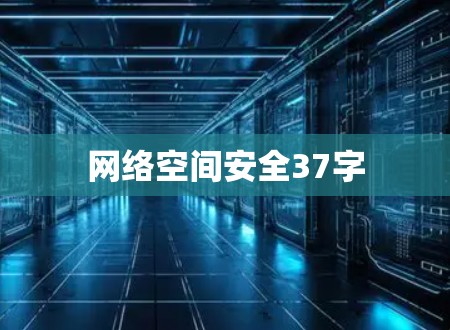 网络空间安全37字