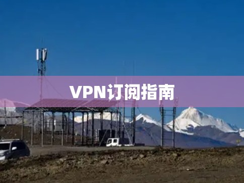 VPN订阅指南