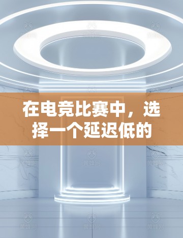 在电竞比赛中，选择一个延迟低的VPN可以让你的体验更加流畅和安心。以下是一些关于VPN电竞延迟低的建议和注意事项
