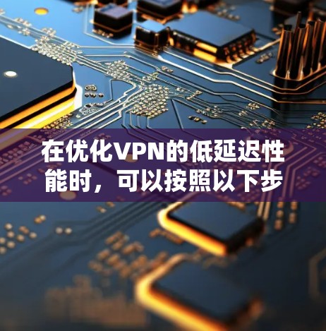 在优化VPN的低延迟性能时，可以按照以下步骤进行操作和调整，从而提高下载和上传速度，减少延迟