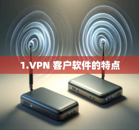 1.VPN 客户软件的特点
