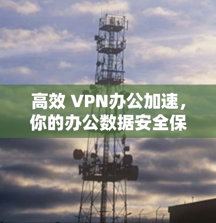 高效 VPN办公加速，你的办公数据安全保障之光