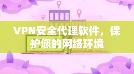 VPN安全代理软件，保护您的网络环境