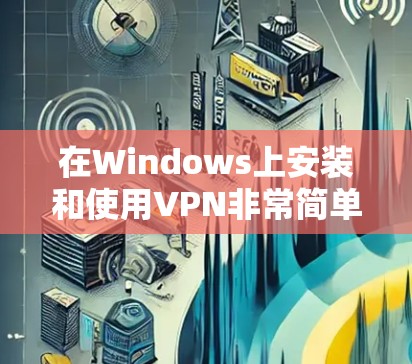 在Windows上安装和使用VPN非常简单，以下是详细步骤指南