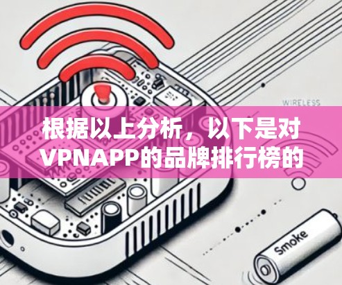 根据以上分析，以下是对VPNAPP的品牌排行榜的总结