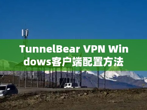 TunnelBear VPN Windows客户端配置方法