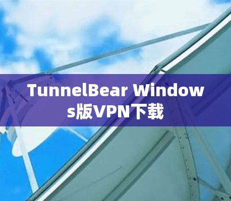 TunnelBear Windows版VPN下载
